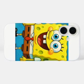 Cartoon Style Fun Yellow Character iPhone 16 Case