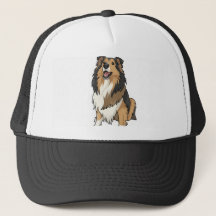 Cartoon style Sheltie