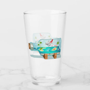 Cartoon Summer Cristal Ball Glass