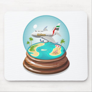 Cartoon Summer Cristal Ball Mouse Mat