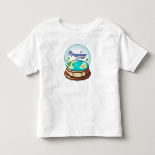 Cartoon Summer Cristal Ball Toddler T-Shirt