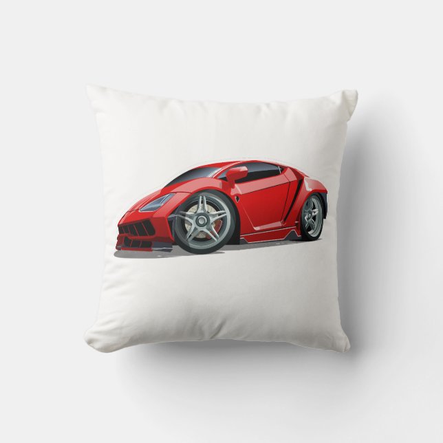 Cartoon super car cushion (Front)