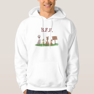 Cartoon sweat shirts: Best Friends Forever Hoodie