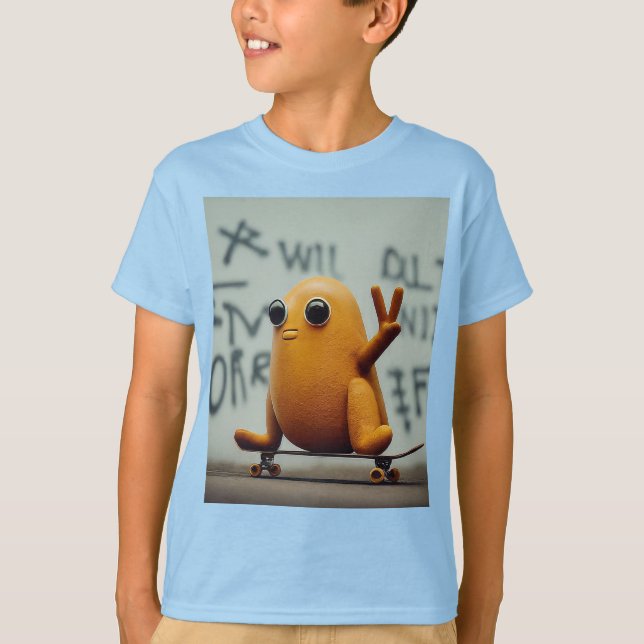 Cartoon T-shirt for Kids (Front)