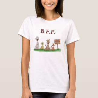 Cartoon T-shirts: Best Friends Forever T-Shirt