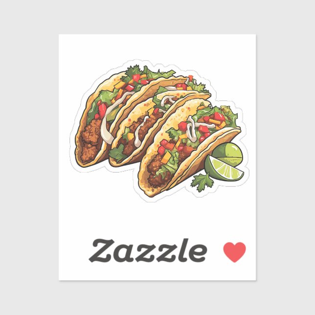 Cartoon tacos (Sheet)