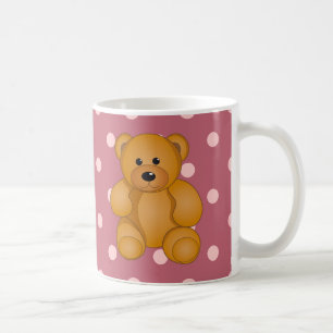 Cartoon Teddy Design Coffee Mug