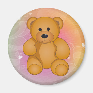 Cartoon Teddy Design Magnet