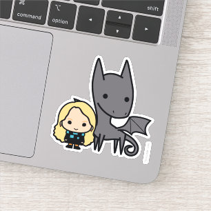 Cartoon Thestral and Luna Character Art