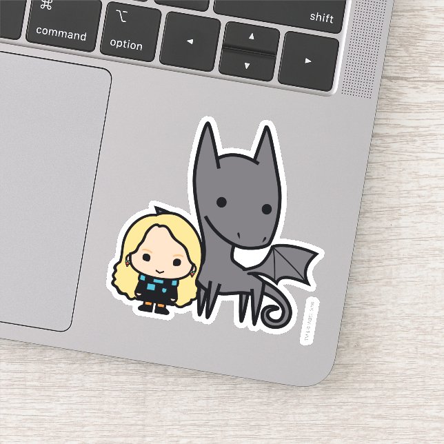 Cartoon Thestral and Luna Character Art (Detail)