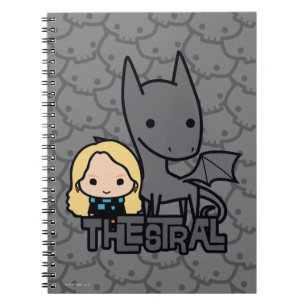 Cartoon Thestral and Luna Character Art Notebook