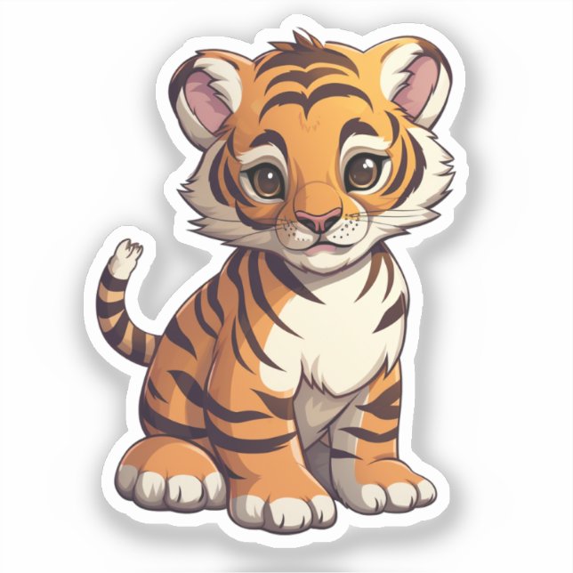 Cartoon tiger  (Front)