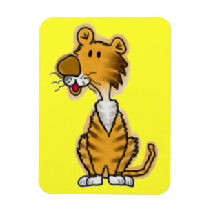 Cartoon Tiger Magnet