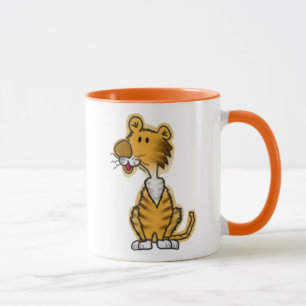 Cartoon Tiger Mug