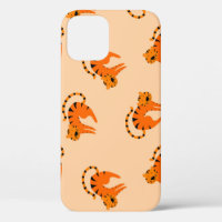 Cartoon Tigers: Children's Vintage Print