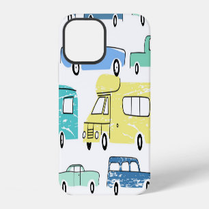 Cartoon Transport: City Kids' Fun. iPhone 12 Case