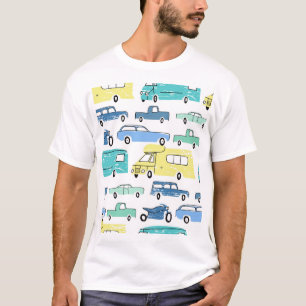Cartoon Transport: City Kids' Fun. T-Shirt