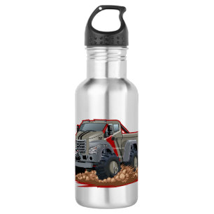 Cartoon truck 532 ml water bottle