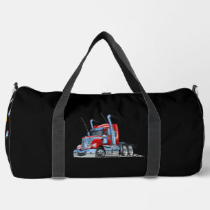 Cartoon truck "Big Rig" Duffle Bag