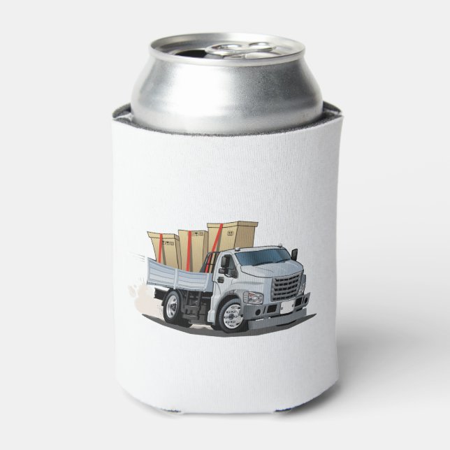 Cartoon truck can cooler (Can Front)