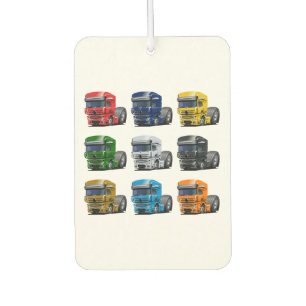 Cartoon truck car air freshener