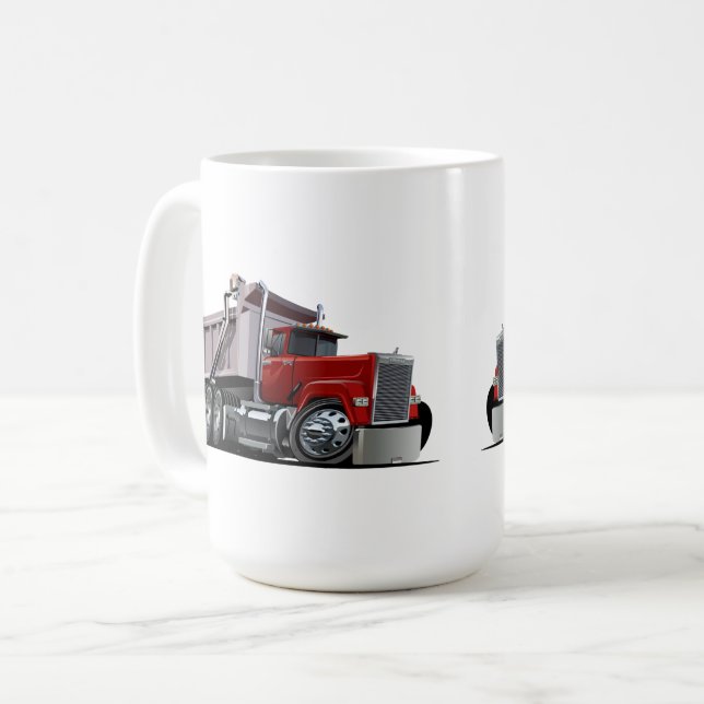 Cartoon truck coffee mug (Front Left)