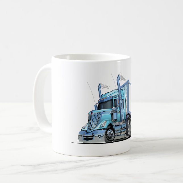 Cartoon truck coffee mug (Front Left)