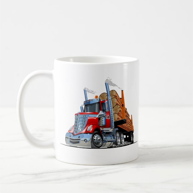 Cartoon truck coffee mug (Left)