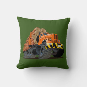 Cartoon truck cushion