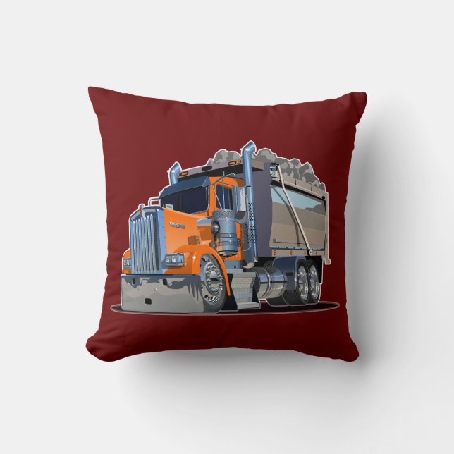 Cartoon truck cushion (Front)