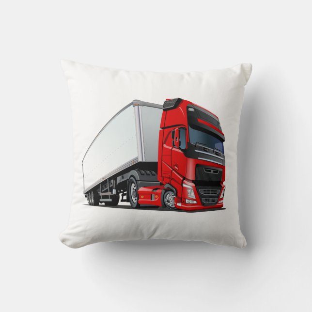 Cartoon truck cushion (Front)
