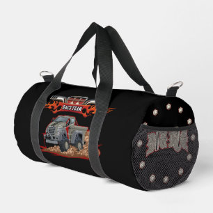 Cartoon truck duffle bag