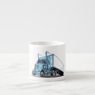 Cartoon truck espresso cup