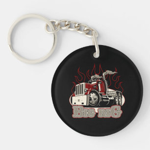 Cartoon truck key ring