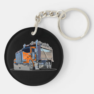 Cartoon truck key ring