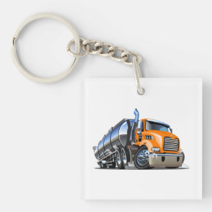 Cartoon truck key ring