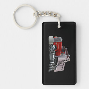 Cartoon truck key ring