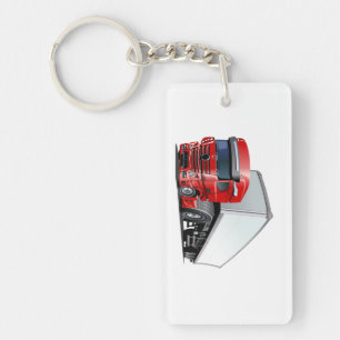 Cartoon truck key ring