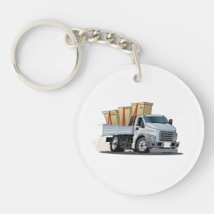 Cartoon truck key ring