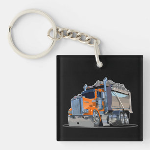Cartoon truck key ring