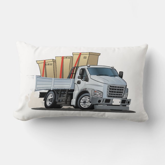 Cartoon truck lumbar cushion (Front)