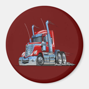 Cartoon truck magnet