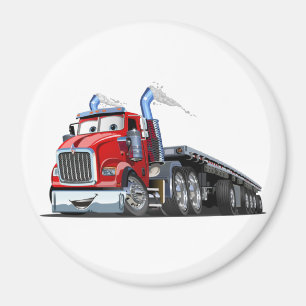 Cartoon truck magnet