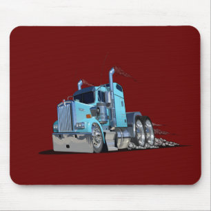 Cartoon truck mouse mat