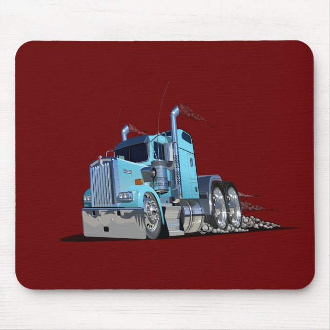 Cartoon truck mouse mat (Front)