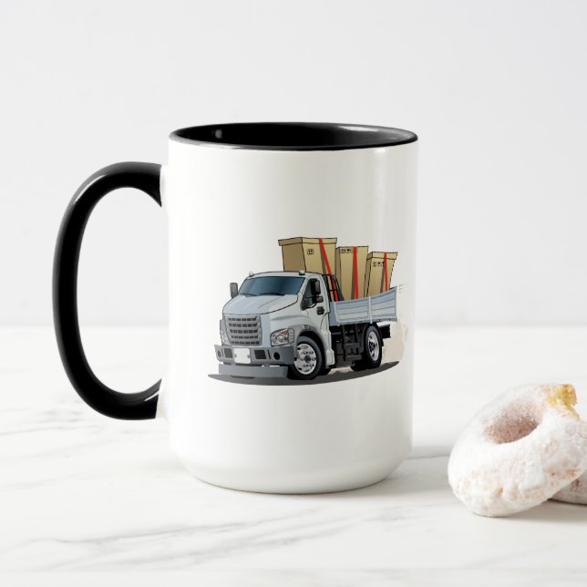 Cartoon truck mug (With Donut)