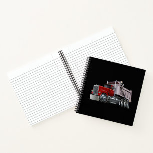 Cartoon truck notebook