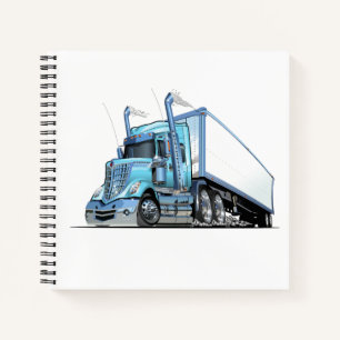 Cartoon truck notebook