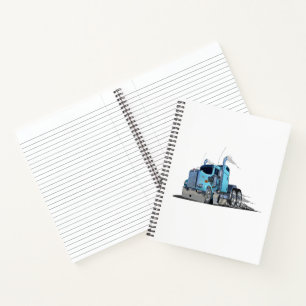 Cartoon truck notebook