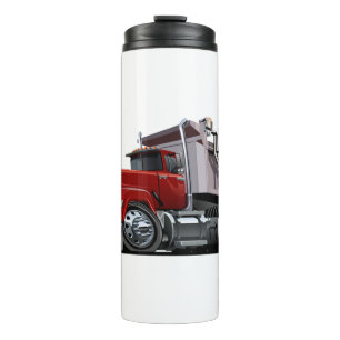 Cartoon truck thermal tumbler